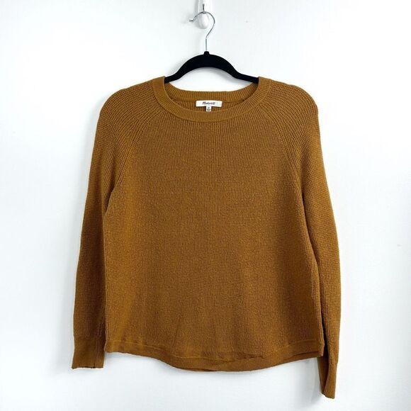 Madewell Jane Waffle Stitch Sweater Sz XS - Picture 2 of 12